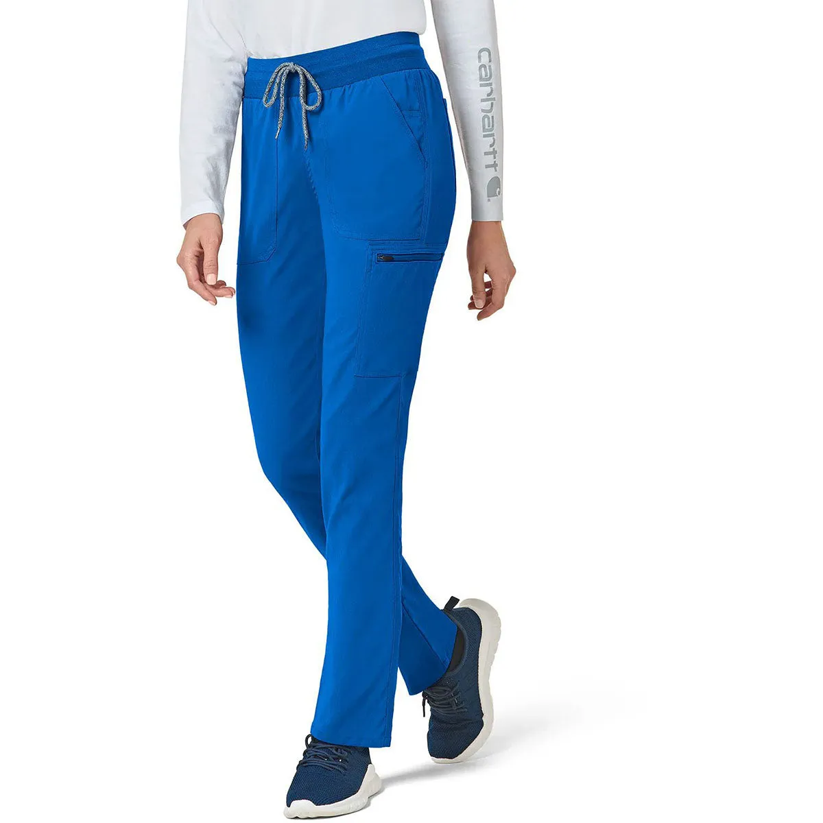 Carhartt Women's Royal Eight-Pocket Slim Leg Pant sold by Merchology