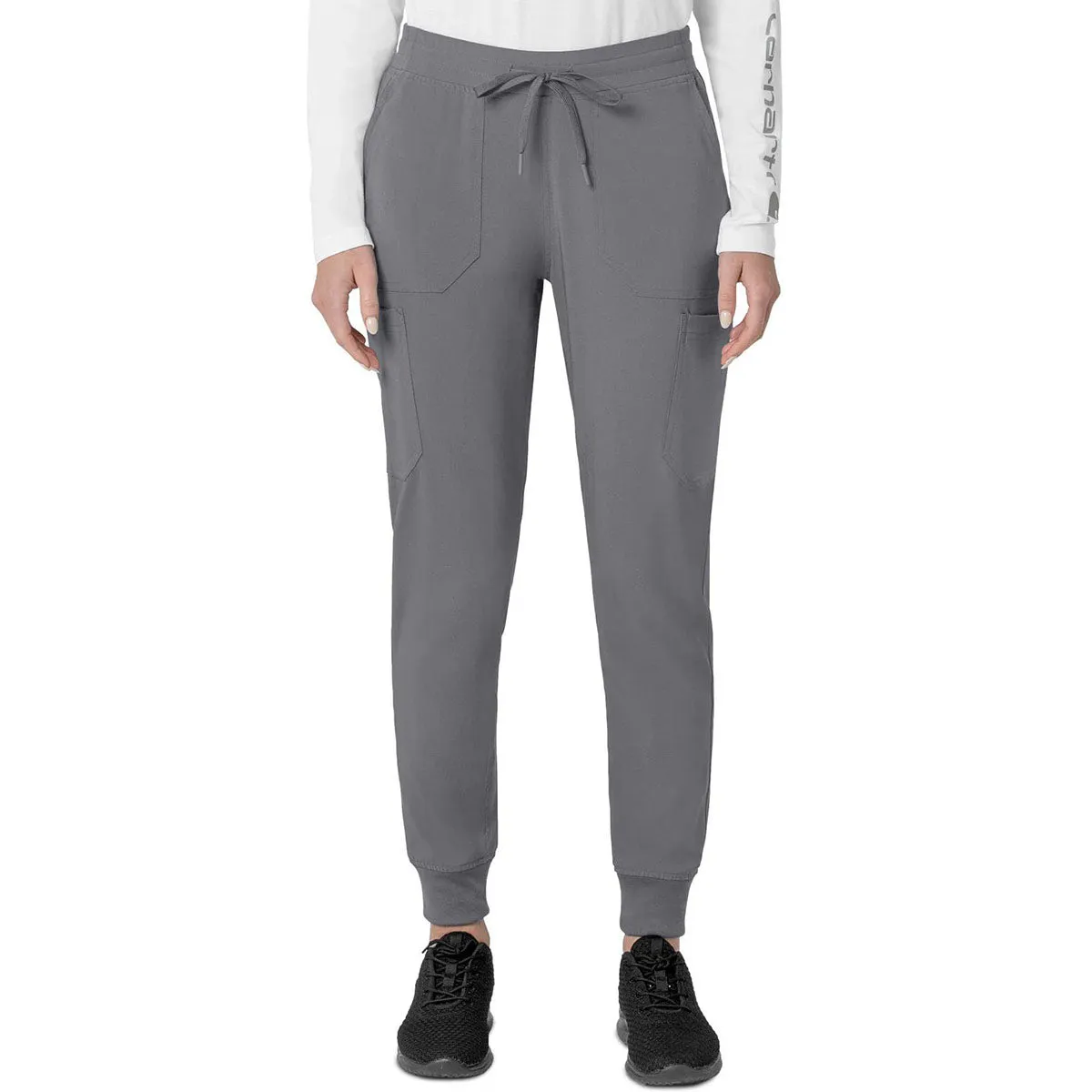 Carhartt Women's Pewter Eight-Pocket Cargo Pant sold by Merchology