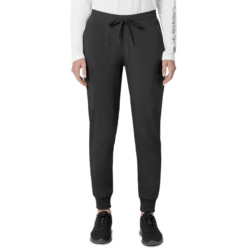 Carhartt Women's Black Eight-Pocket Cargo Pant made by Carhartt