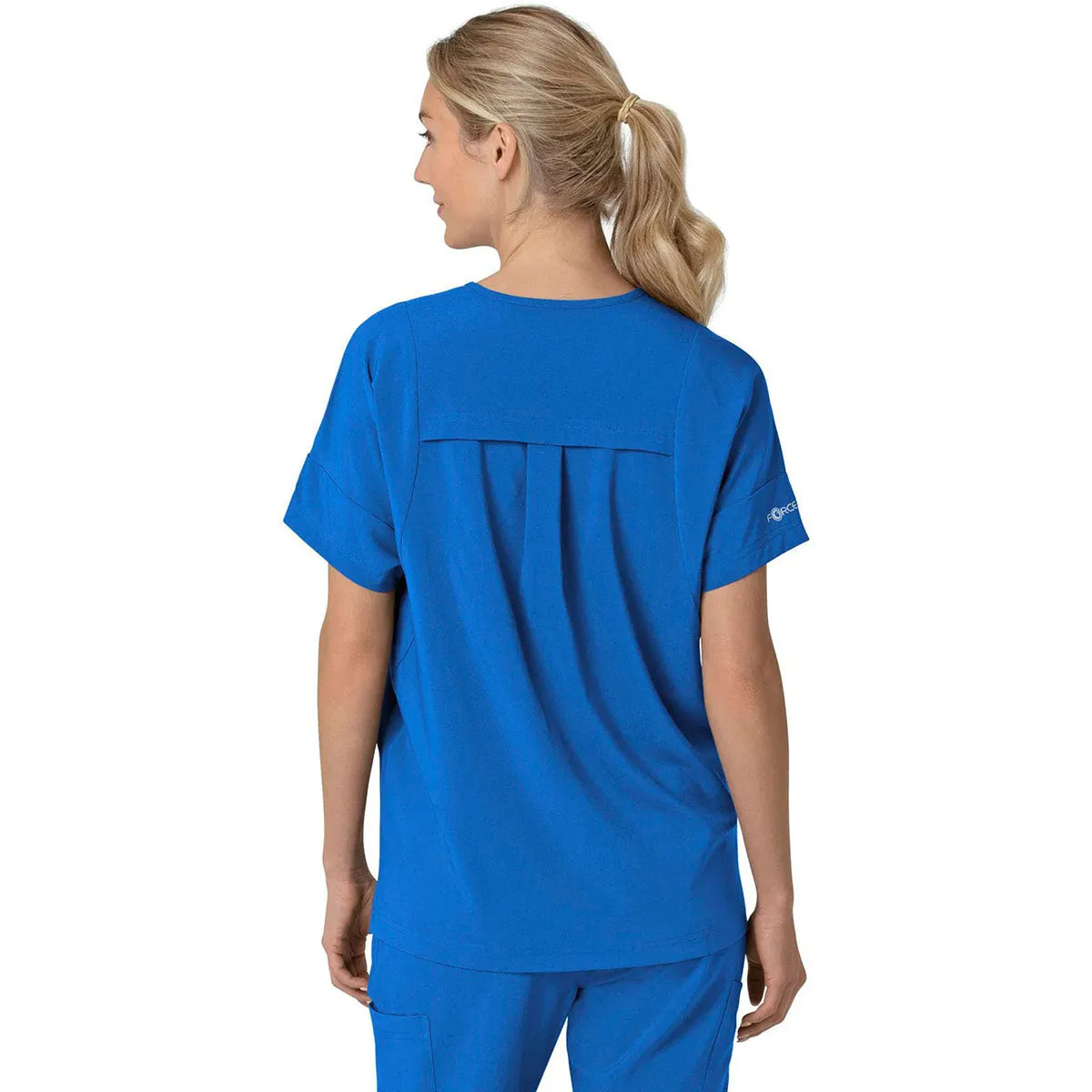 Carhartt Women's Royal Four-Pocket Oversized V-Neck Top sold by Merchology product image thumbnail 2