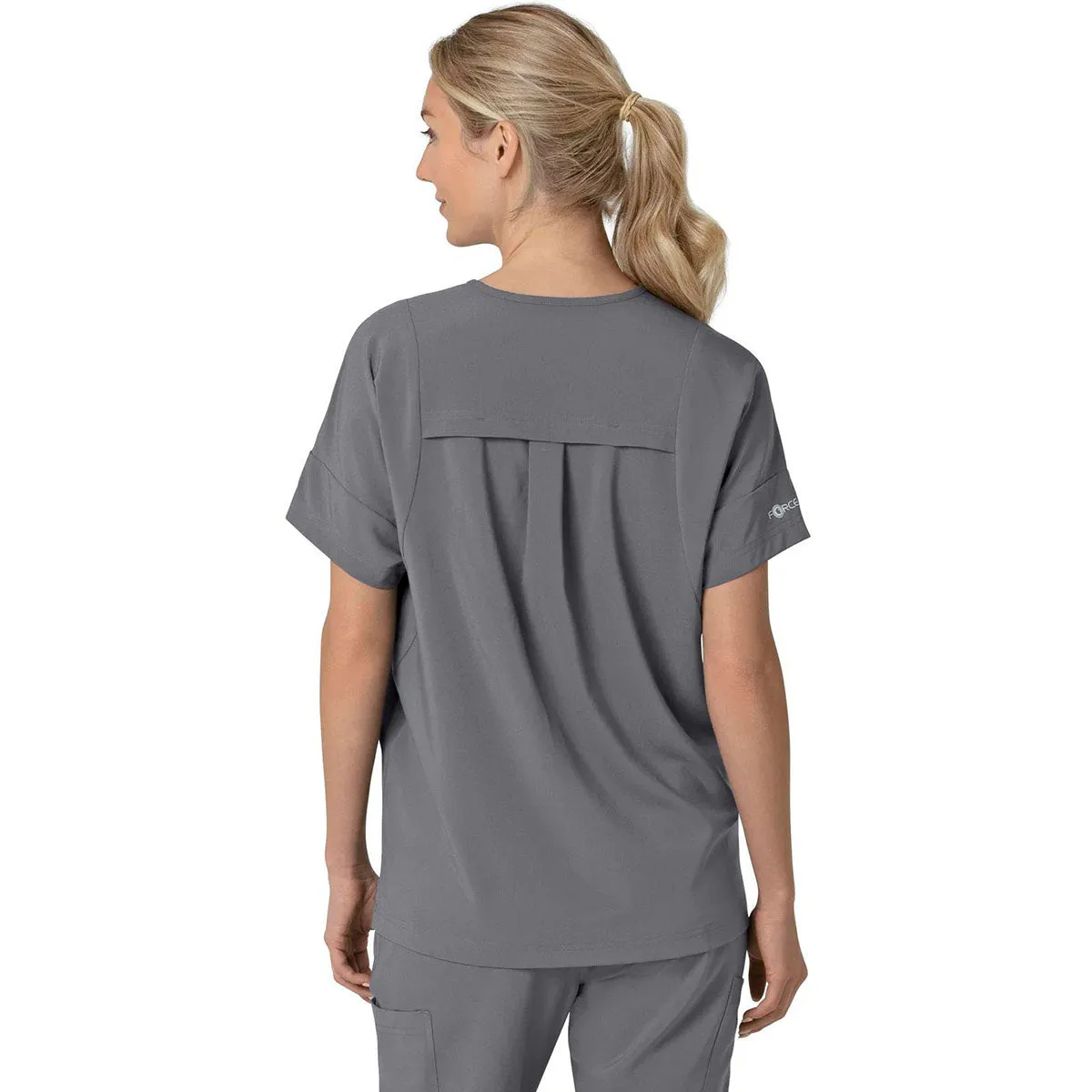 Carhartt Women's Pewter Four-Pocket Oversized V-Neck Top sold by Merchology product image thumbnail 2