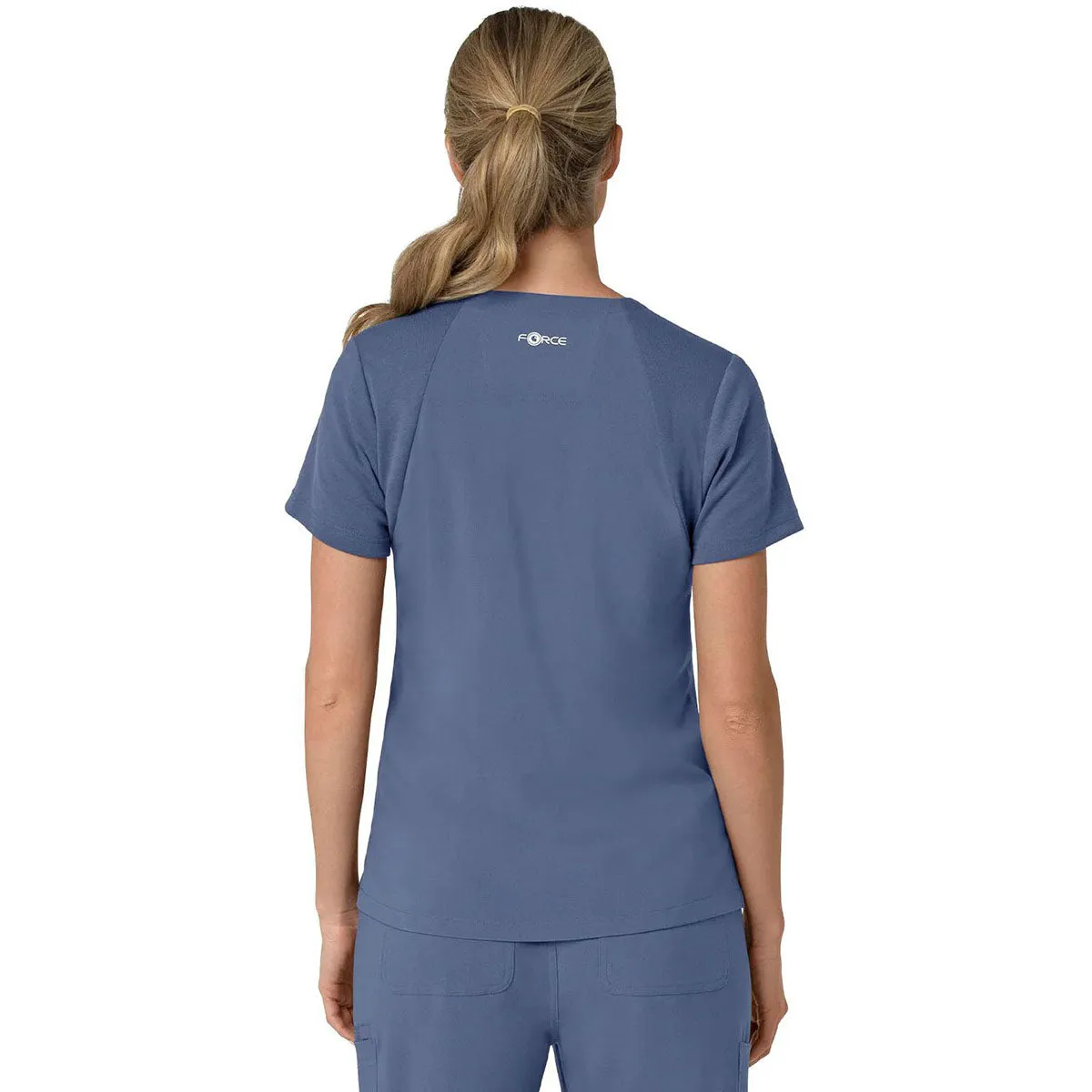 Carhartt Women's Riverside Three-Pocket Flex Panel V-Neck Scrub Top sold by Merchology product image thumbnail 2