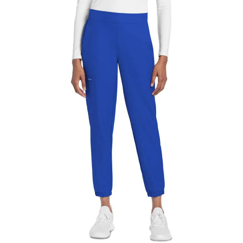 Cherokee Women's Royal 5-Pocket Mid Rise Jogger sold by Merchology