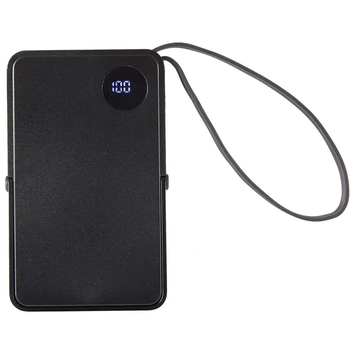 Leed's Black UL Listed MagClick Power Bank and Watch Charger sold by Merchology