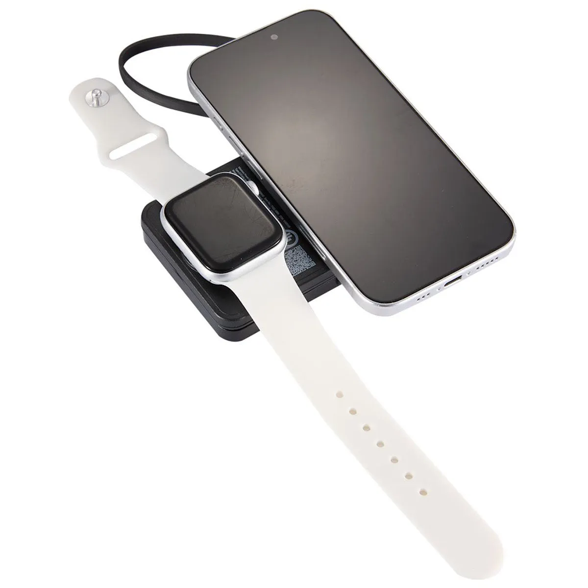 Leed's Black UL Listed MagClick Power Bank and Watch Charger sold by Merchology product image thumbnail 5