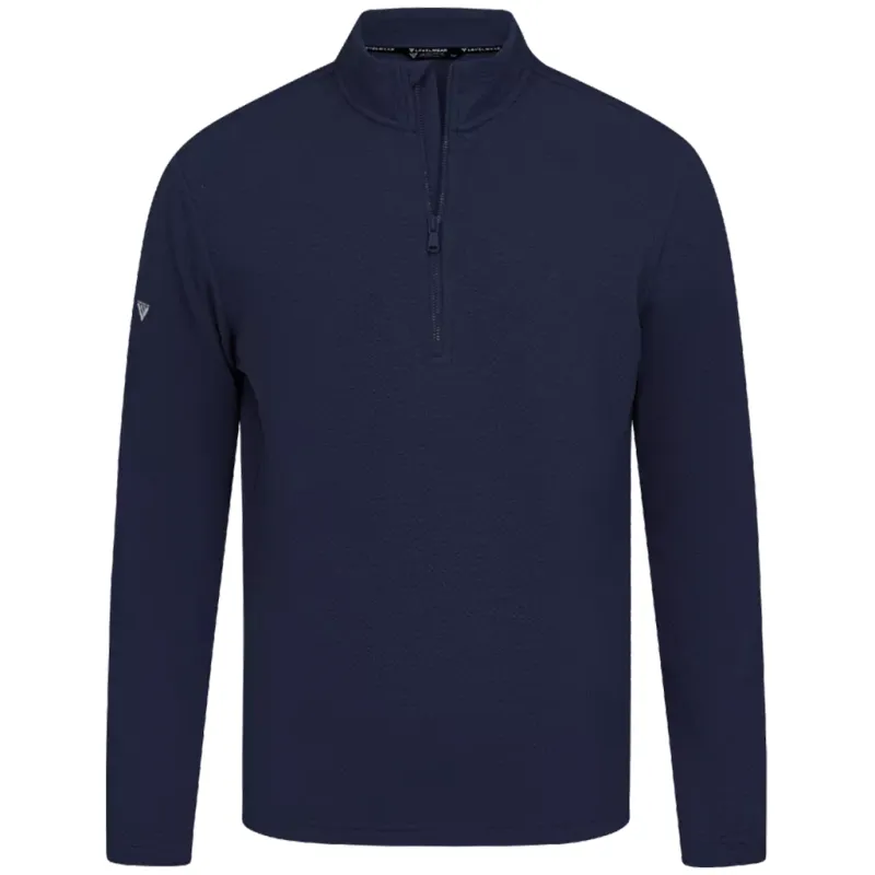 Levelwear Men's Navy Marathon Pullover made by Merchology