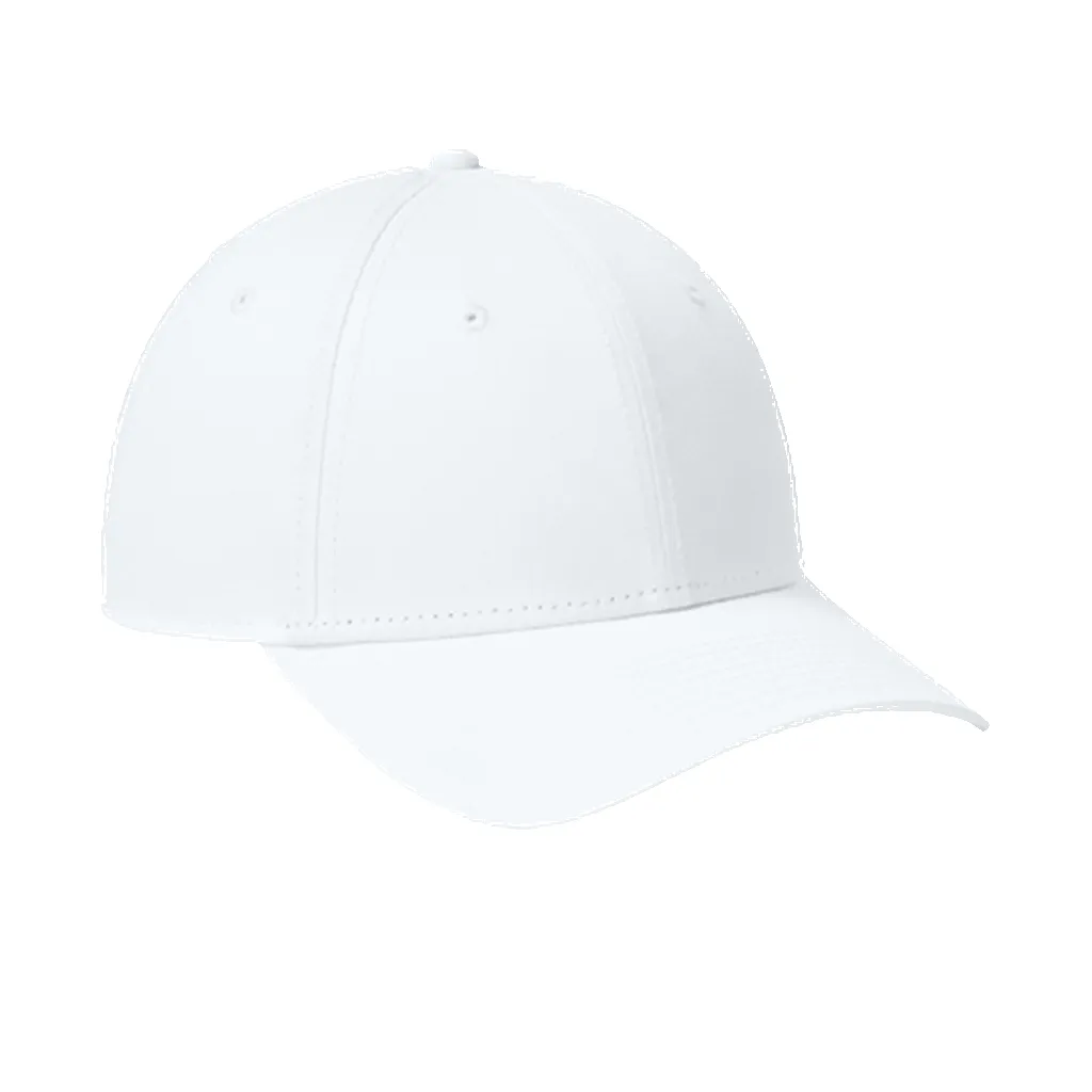 New Era White Adjustable Structured Cap sold by Merchology product image thumbnail 4