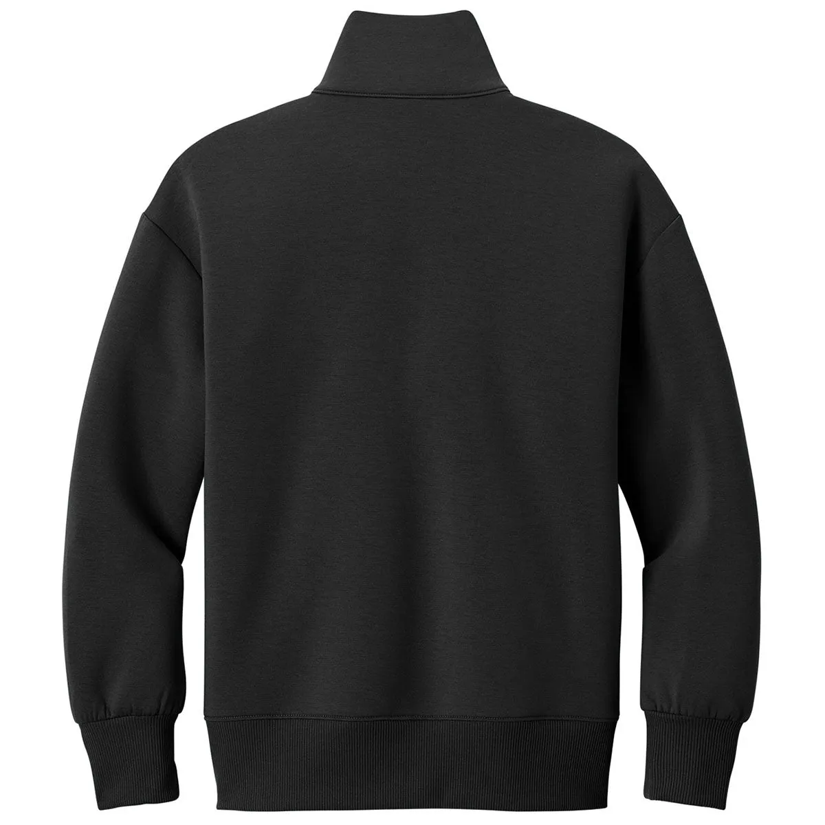 Mercer+Mettle Women's Deep Black Soft Spacer 1/4-Zip sold by Merchology product image thumbnail 2