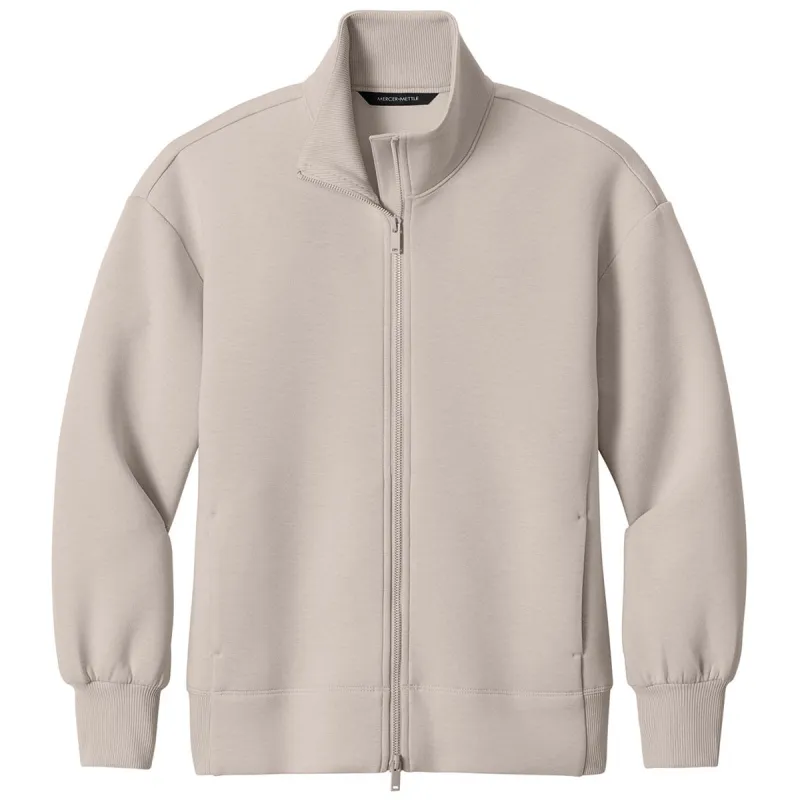 Mercer+Mettle Women's Warm Quartz Soft Spacer Full-Zip made by Merchology