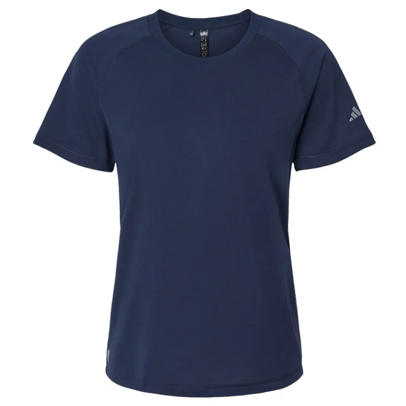 Adidas Women's Collegiate Navy Blended T-Shirt made by Adidas