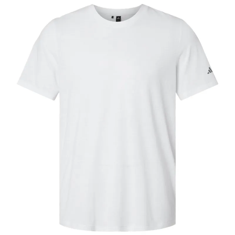 Adidas Men's White Blended T-Shirt made by Adidas