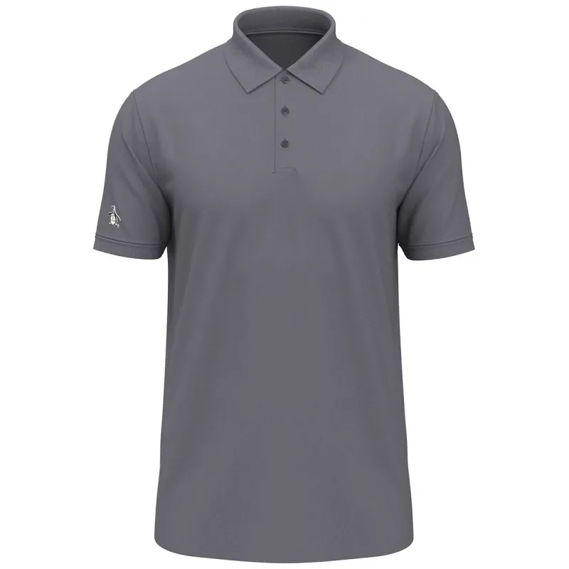 Original Penguin Men's Quiet Shade Solid Polo sold by Merchology