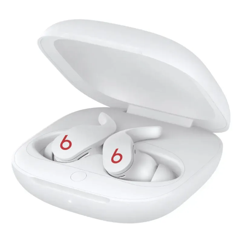 Beats - White Fit Pro True Wireless Noise Cancelling In-Ear Earbuds made by Merchology