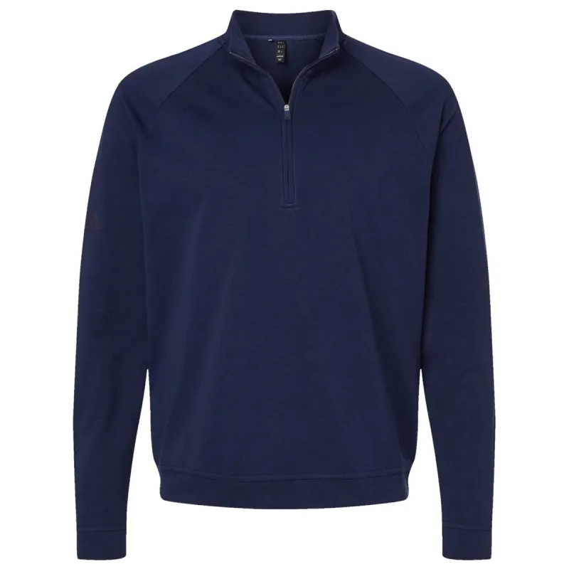 Adidas Men's Collegiate Navy Club Quarter Zip Pullover made by Adidas