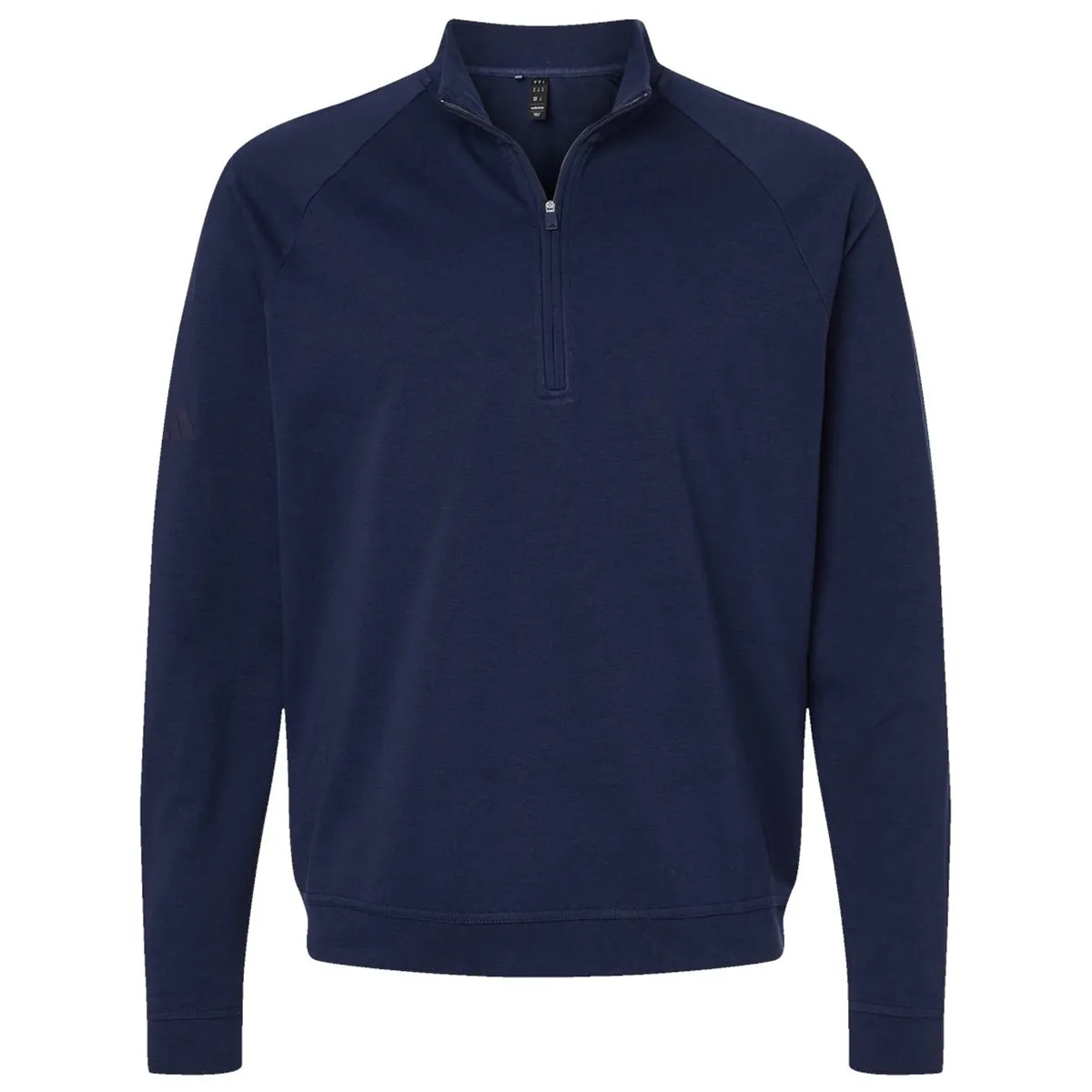 Adidas Men's Collegiate Navy Club Quarter Zip Pullover sold by Merchology