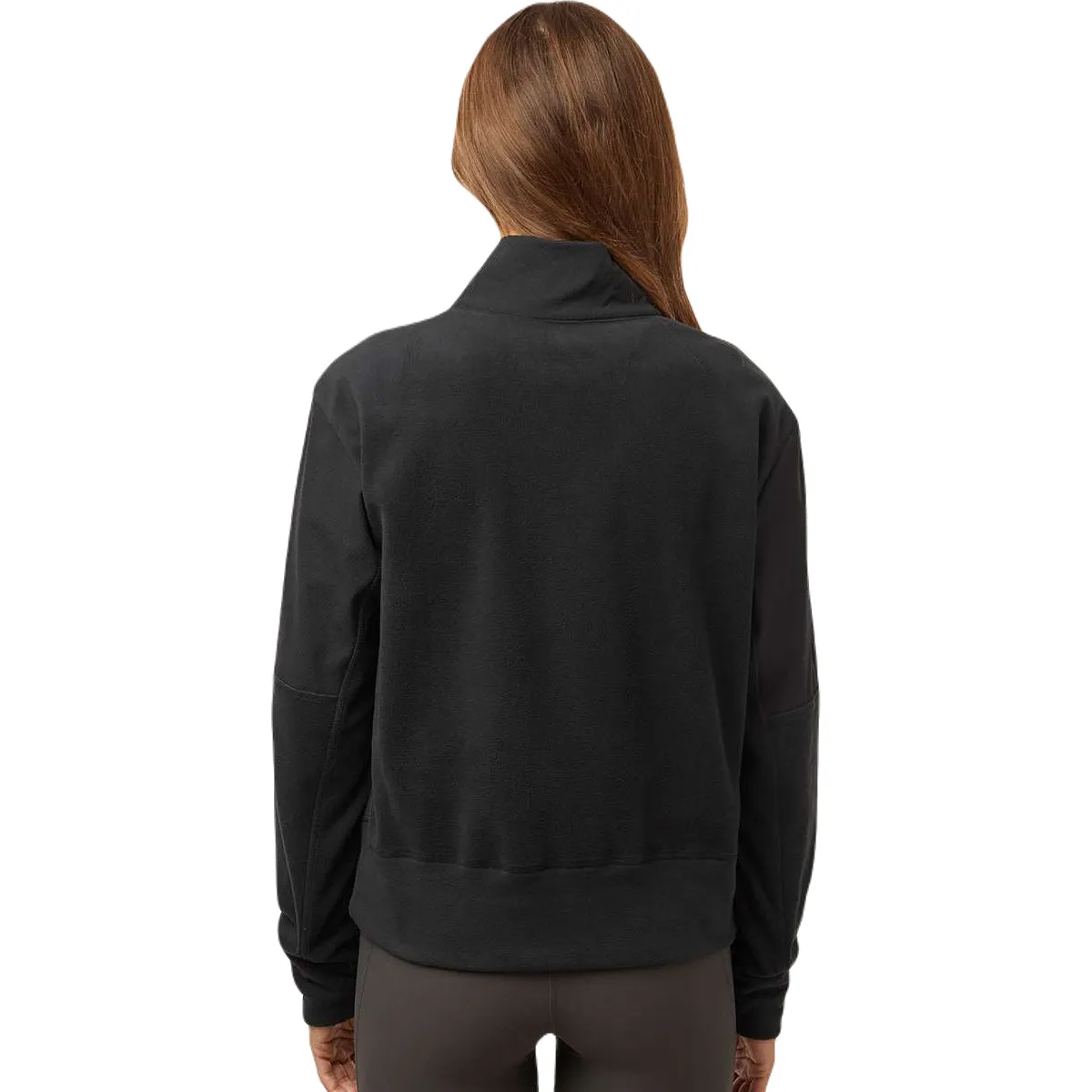 Adidas Women's Black Fleece Quarter Zip Pullover sold by Merchology product image thumbnail 4