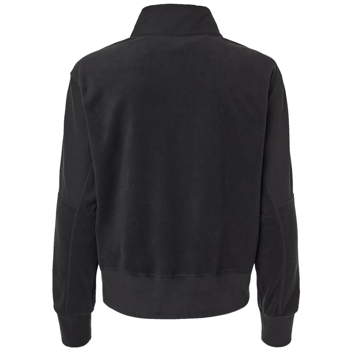 Adidas Women's Black Fleece Quarter Zip Pullover sold by Merchology product image thumbnail 2