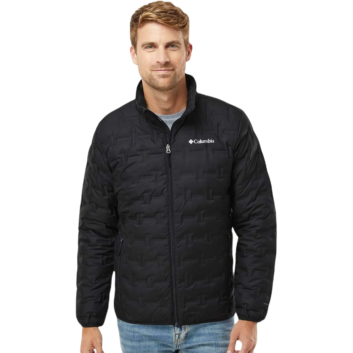 Columbia Men's Black Delta Ridge Down Jacket sold by Merchology product image thumbnail 3