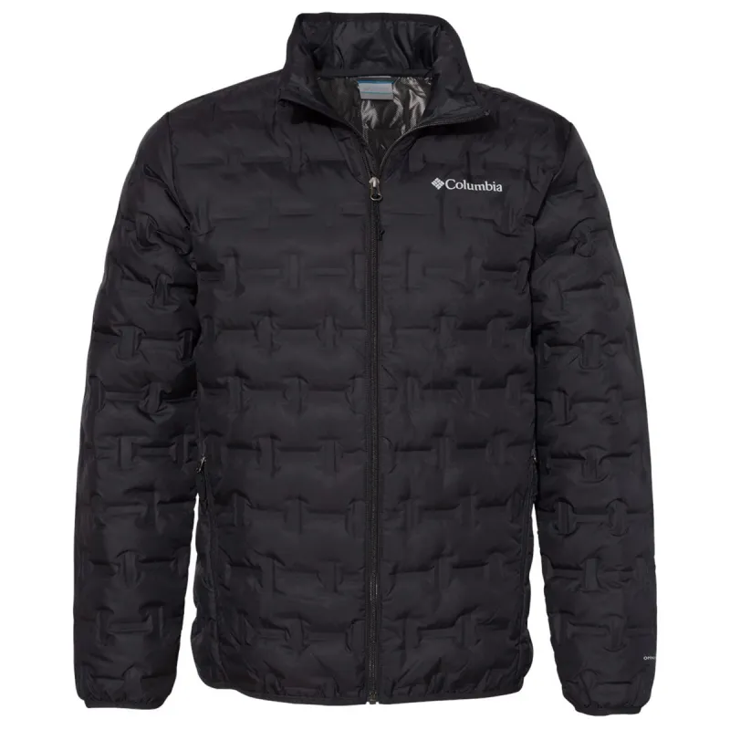 Columbia Men's Black Delta Ridge Down Jacket made by Columbia