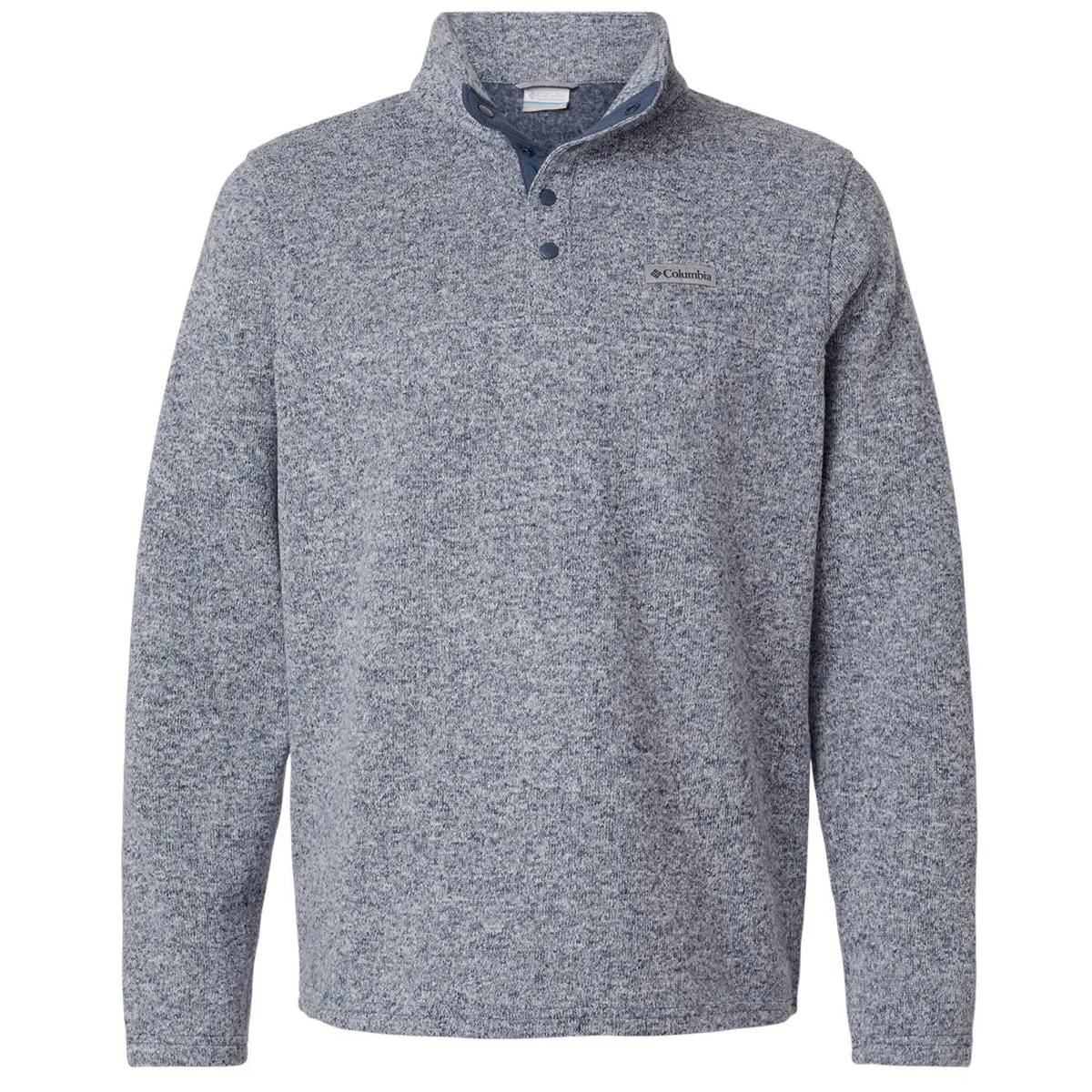 Columbia Men's Dark Mountain Heather Alto Pass Fleece Half Snap Pullover sold by Merchology