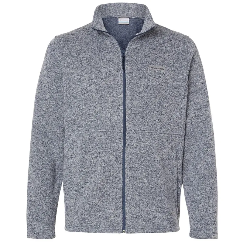 Columbia Men's Dark Mountain Heather Alto Pass Fleece Full-Zip Jacket made by Columbia