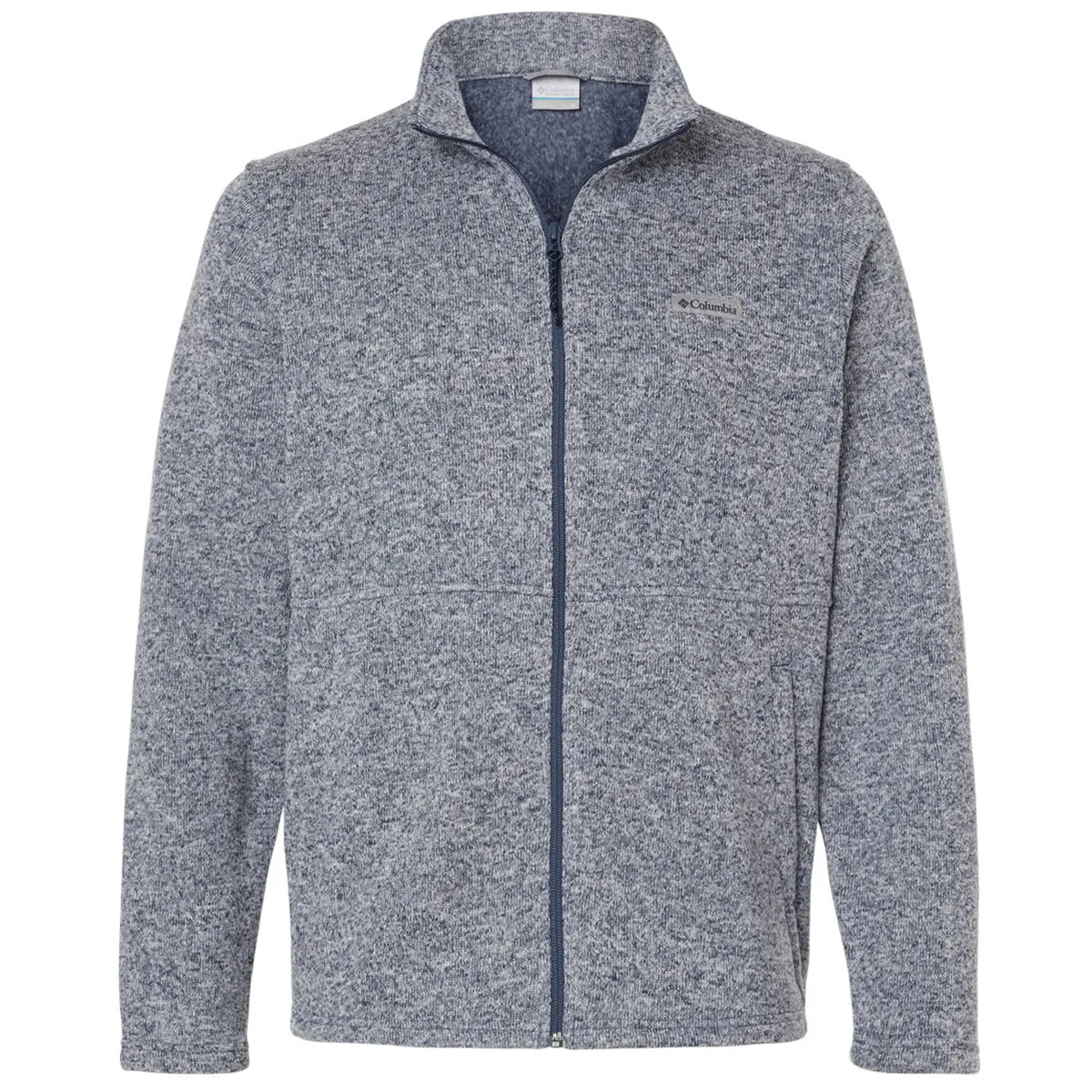 Columbia Men's Dark Mountain Heather Alto Pass Fleece Full-Zip Jacket sold by Merchology