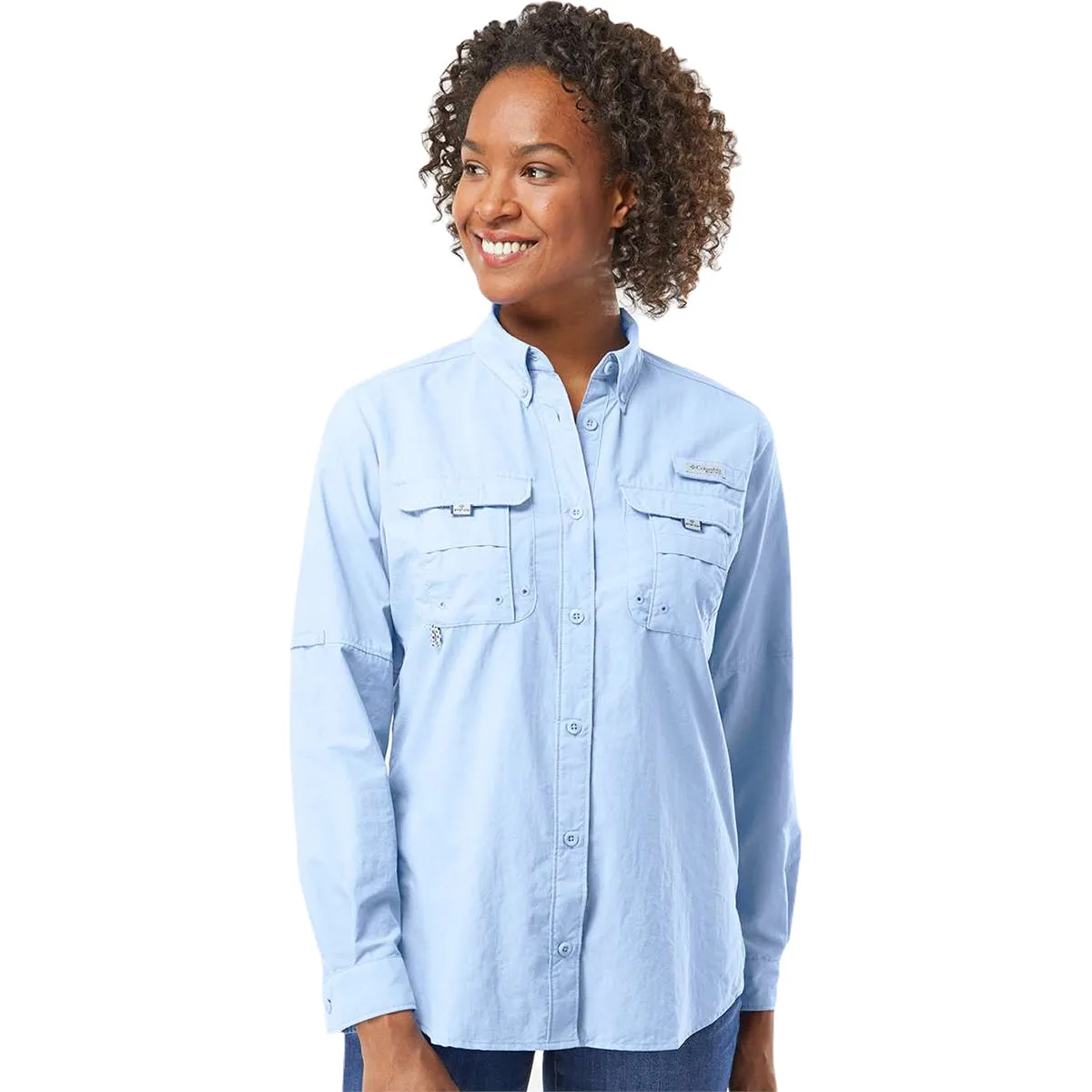 Columbia Women's Sail PFG Bahama Long Sleeve Shirt sold by Merchology product image thumbnail 3