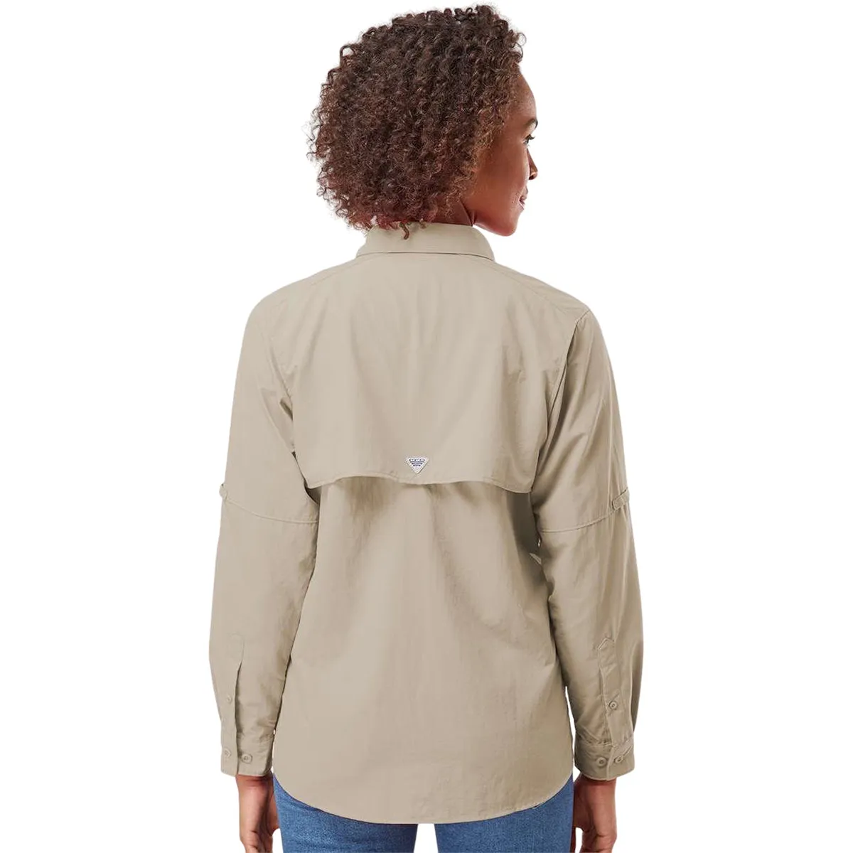 Columbia Women's Fossil PFG Bahama Long Sleeve Shirt sold by Merchology product image thumbnail 4