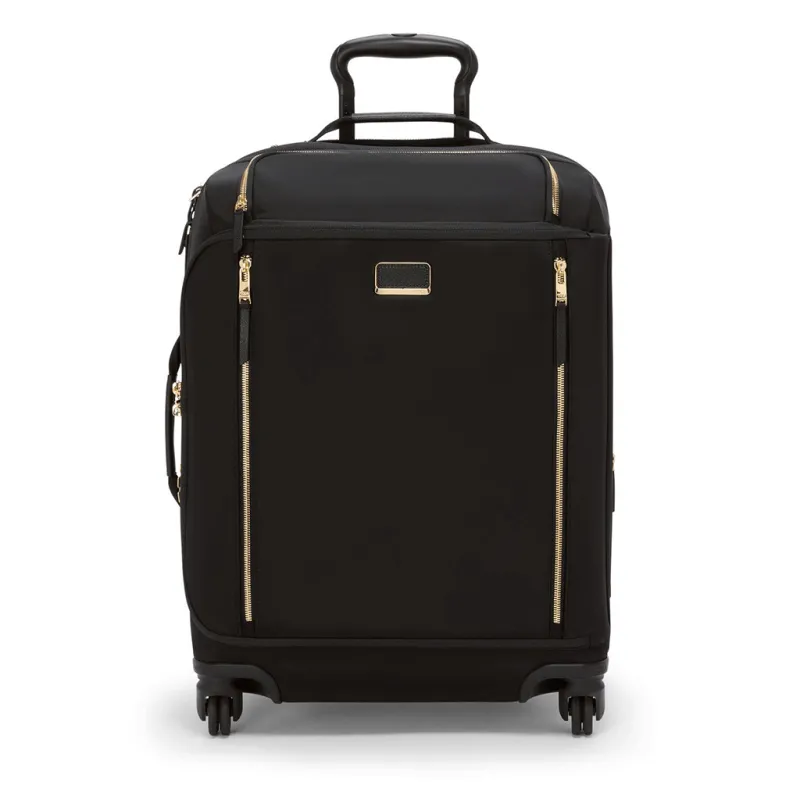 TUMI Black/Gold Voyageur Leger Continental Expandable Carry-On made by Merchology