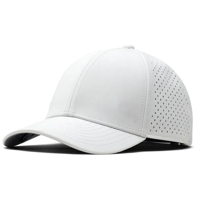Melin White A-Game Hydro Classic Performance Snapback Hat sold by Merchology