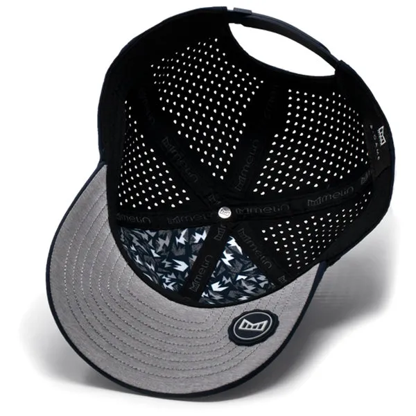 Melin Navy A-Game Hydro Classic Performance Snapback Hat sold by Merchology product image thumbnail 5