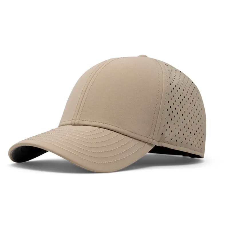 Melin Khaki A-Game Hydro Classic Performance Snapback Hat made by Merchology