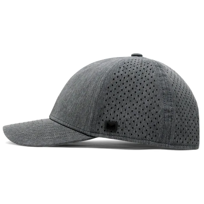Melin Heather Charcoal A-Game Hydro Classic Performance Snapback Hat sold by Merchology product image thumbnail 3