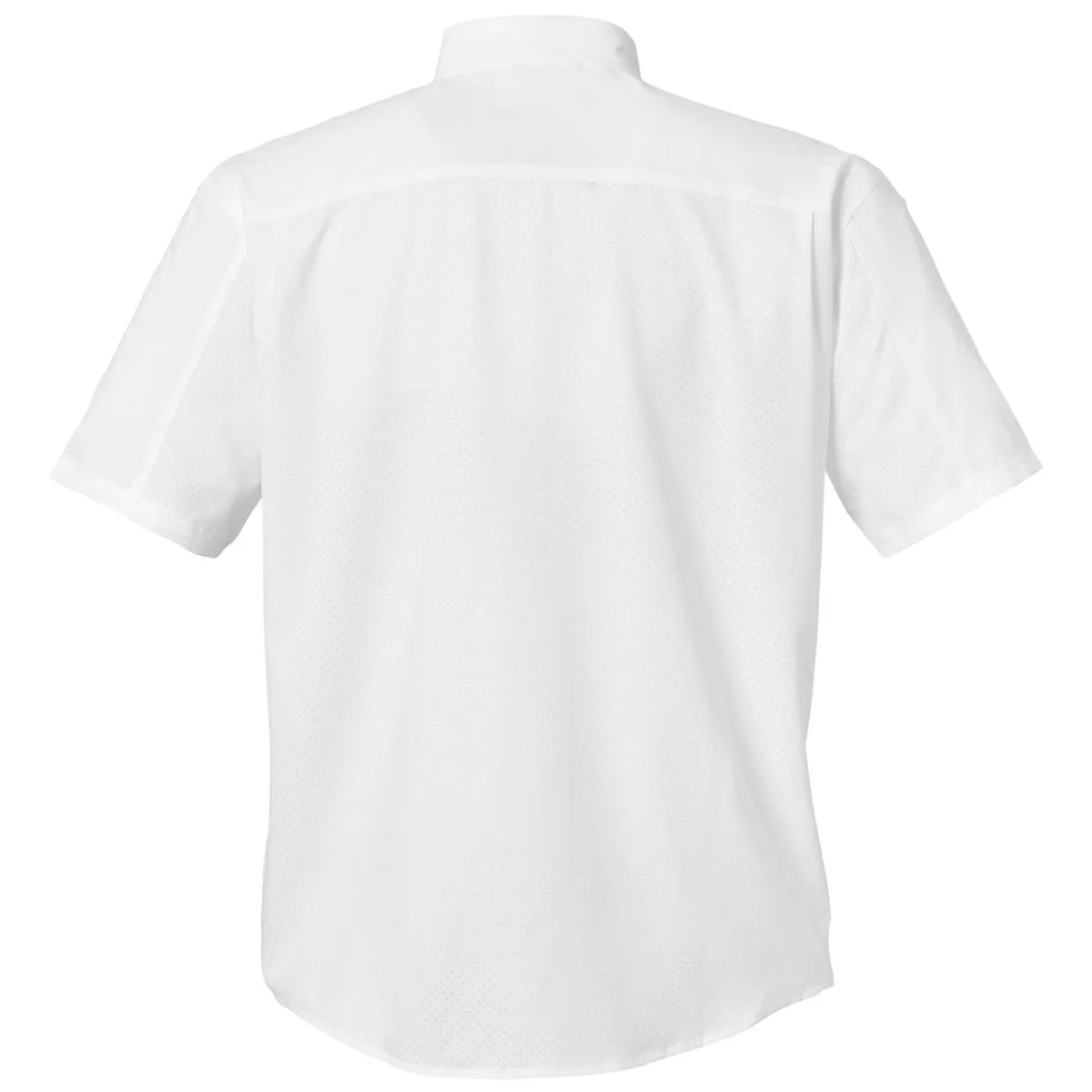 HUK Men's White Tide Point Short Sleeve Shirt sold by Merchology product image thumbnail 2