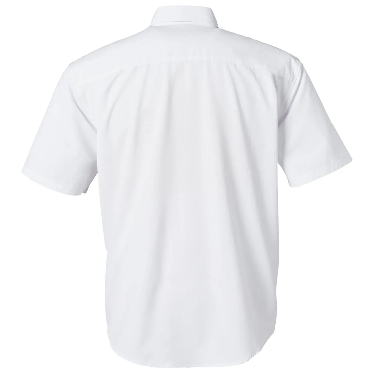 HUK Men's White Kona Solid Short Sleeve Shirt sold by Merchology product image thumbnail 2