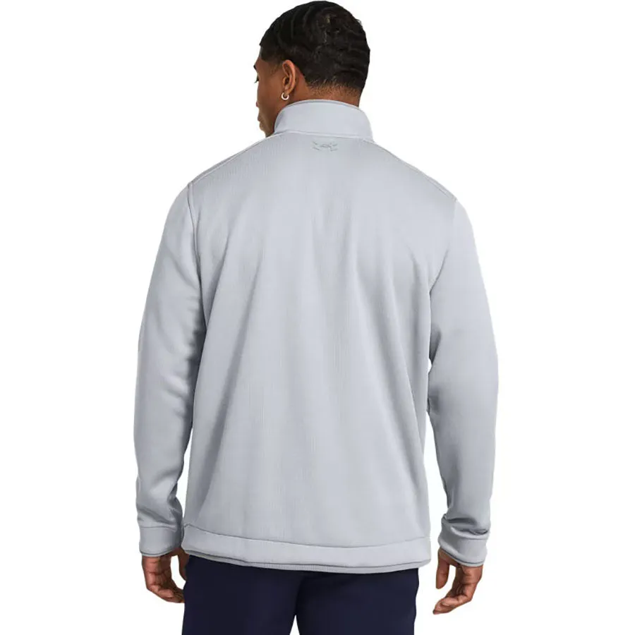 Under Armour Men's Steel/White Storm Sweaterfleece 1/4 Zip sold by Merchology product image thumbnail 4