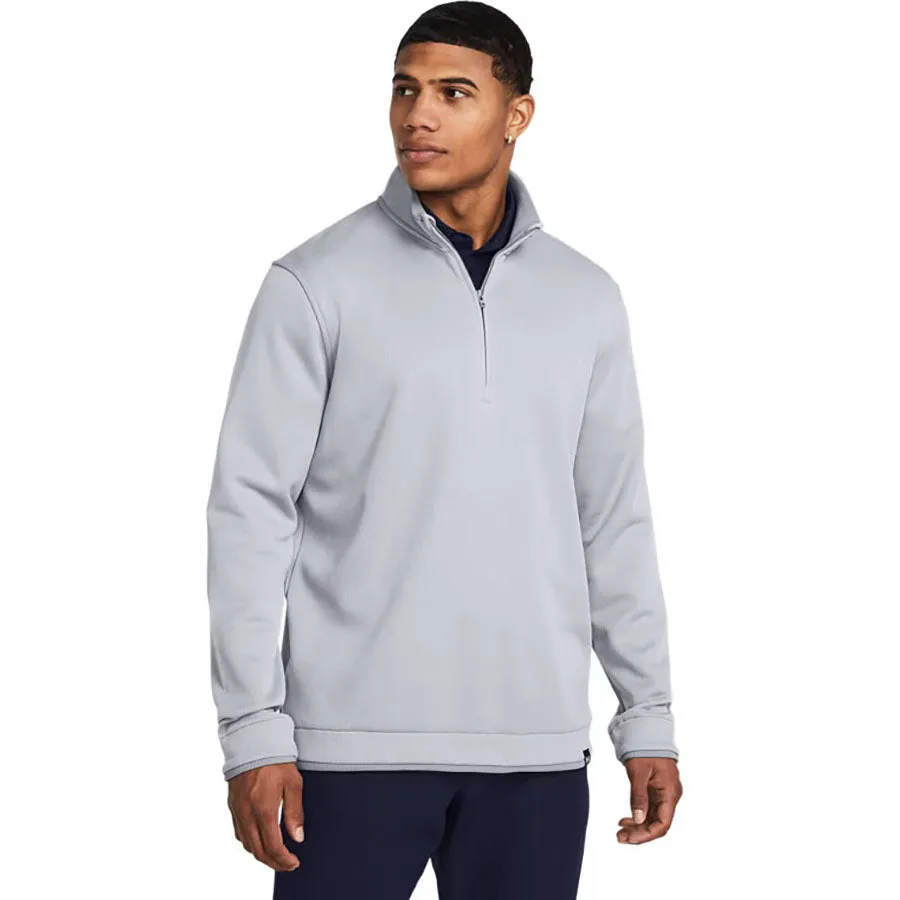 Under Armour Men's Steel/White Storm Sweaterfleece 1/4 Zip sold by Merchology product image thumbnail 3