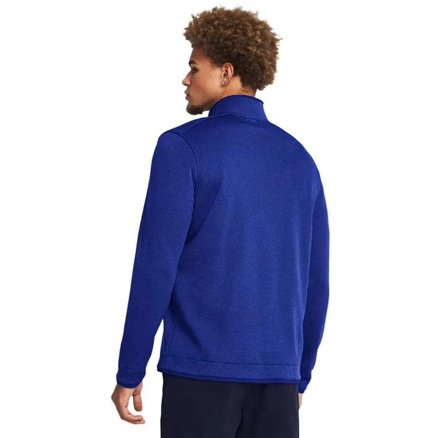 Under Armour Men's Royal/Royal/White Storm Sweaterfleece 1/4 Zip sold by Merchology product image thumbnail 4