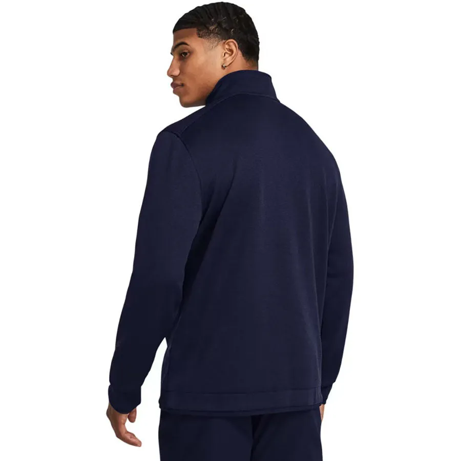 Under Armour Men's Midnight Navy/White Storm Sweaterfleece 1/4 Zip sold by Merchology product image thumbnail 4