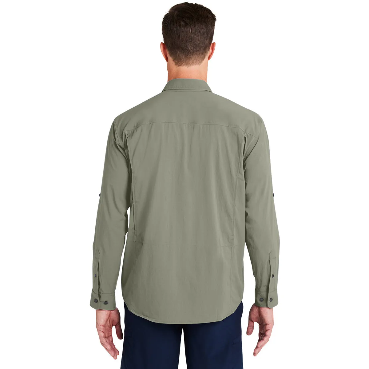 HUK Men's Moss Creekbed Long Sleeve Shirt sold by Merchology product image thumbnail 5