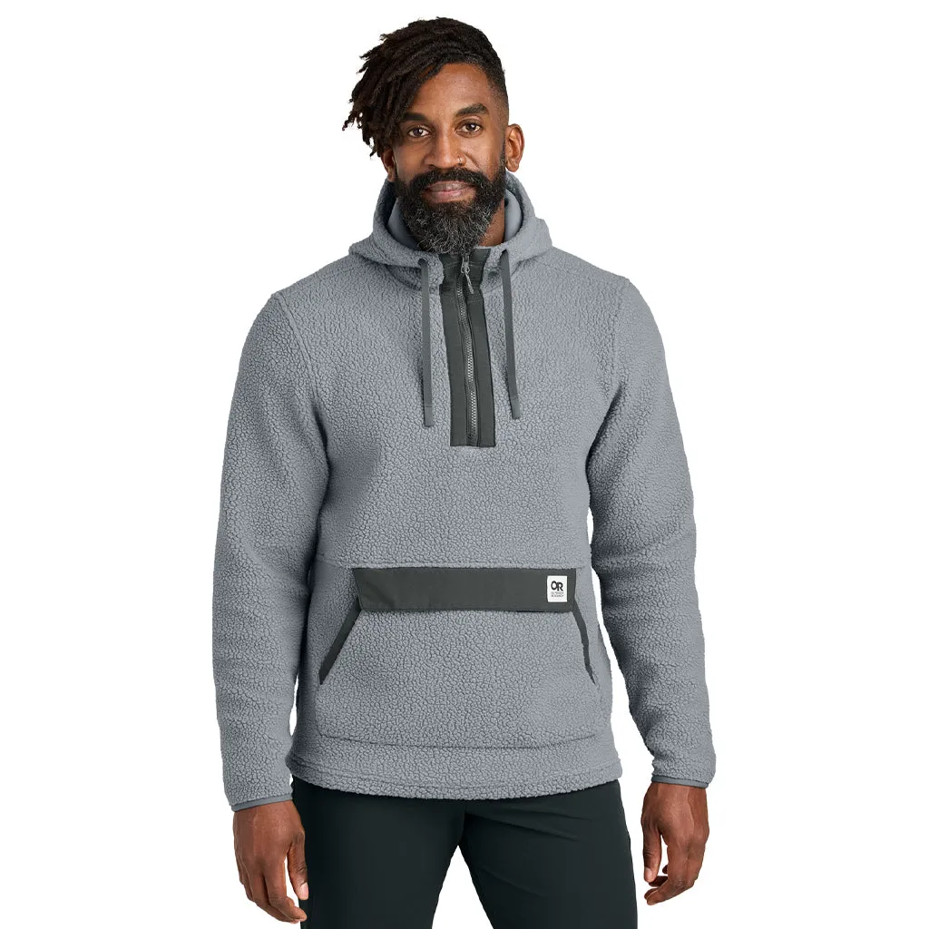 Outdoor Research Men's Grey Packwood Fleece Pullover Hoodie sold by Merchology product image thumbnail 3