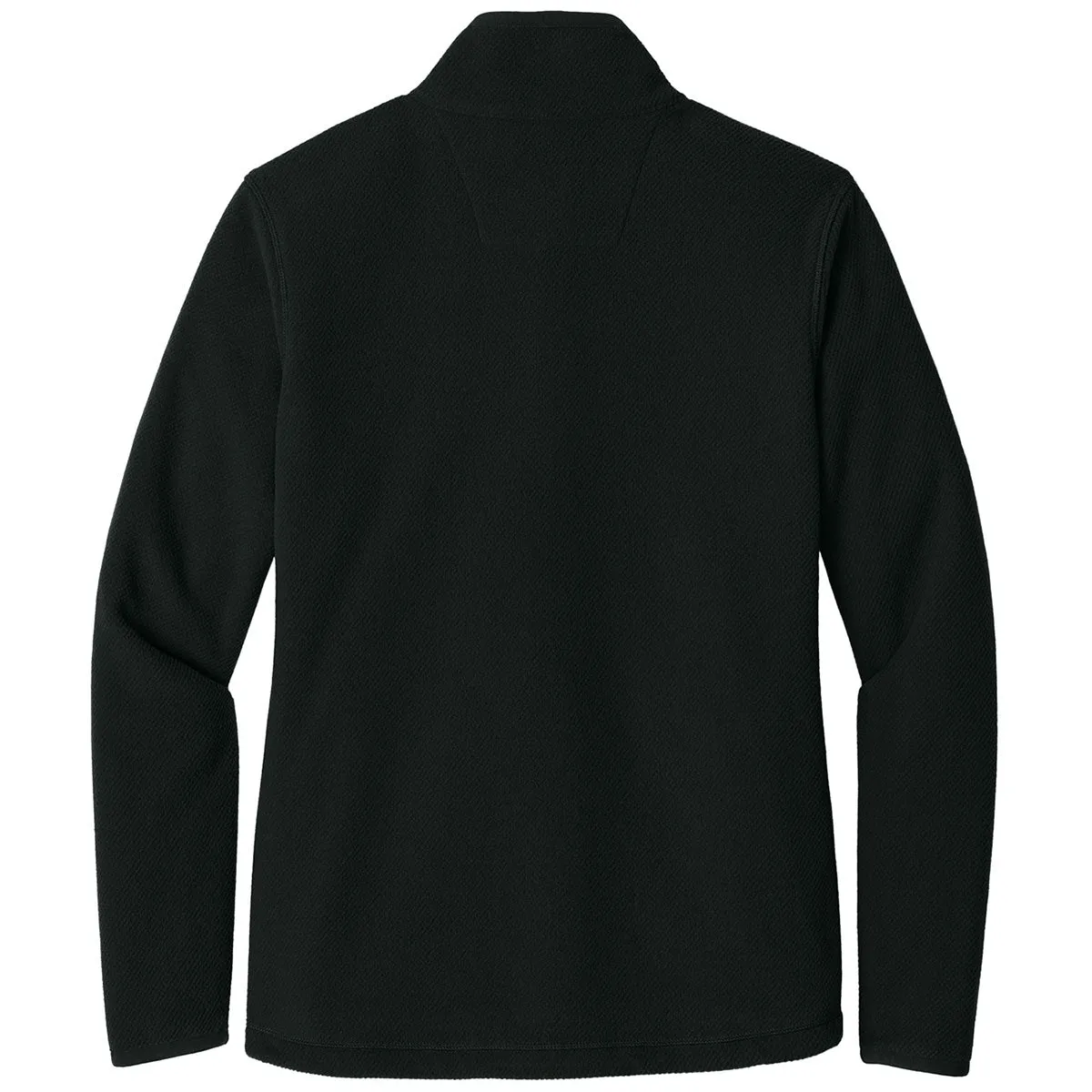 Carhartt Women's Black Textured Full-Zip Fleece Jacket sold by Merchology product image thumbnail 2