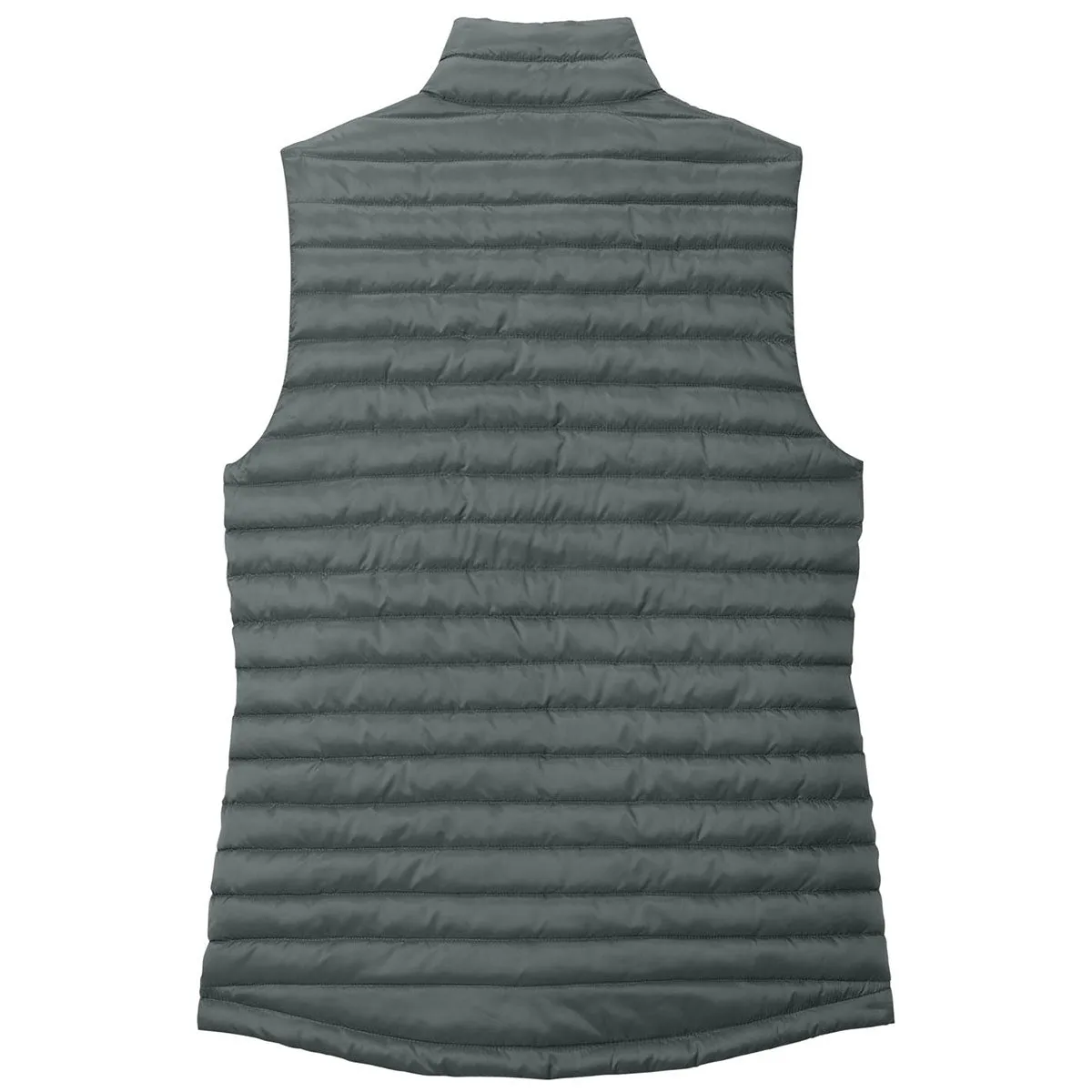 Eddie Bauer Women's Metal Grey Packable Quilted Vest sold by Merchology product image thumbnail 2