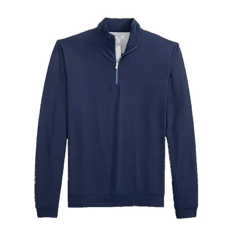Johnnie-O Men's Navy Motion Quarter Zip made by Johnnie-O