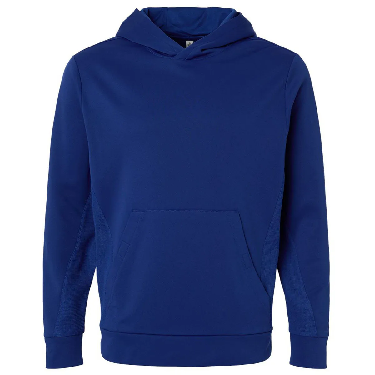 Team 365 Unisex Sport Royal Squad Hooded Tech Fleece Pullover sold by Merchology