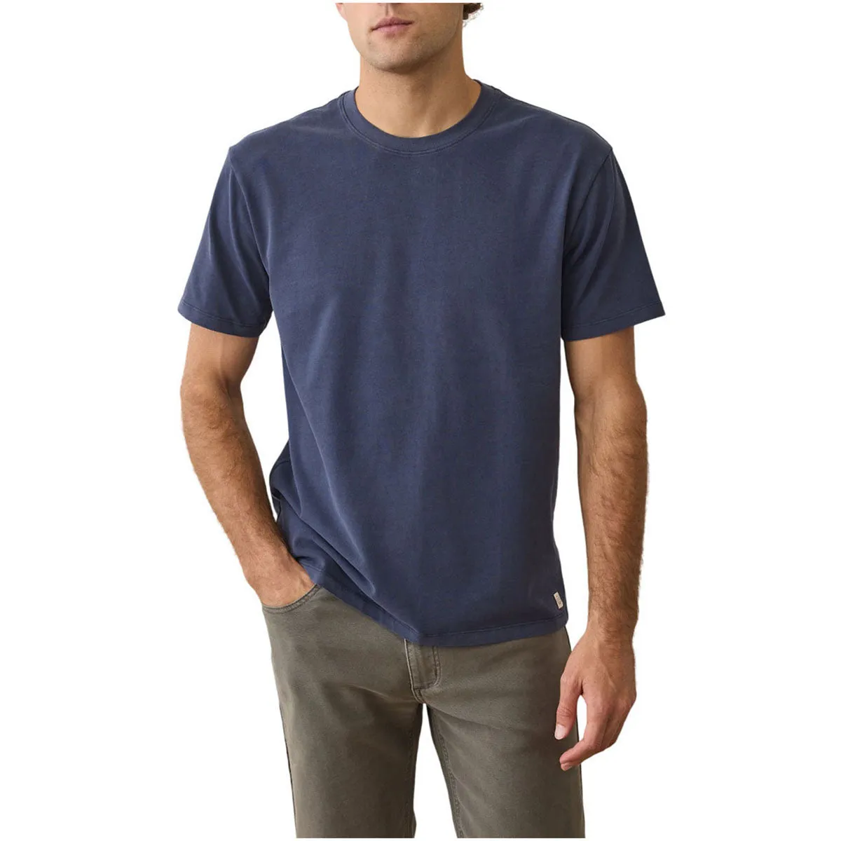 Marine Layer Men's Mood Indigo Luxe 250 Tee sold by Merchology product image thumbnail 2