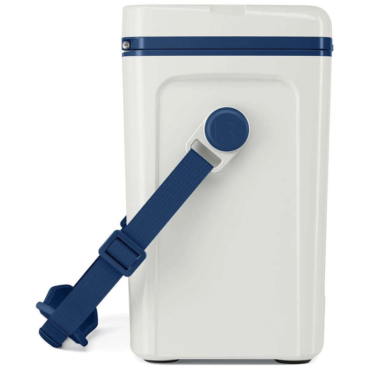 RTIC Cool Grey & Navy 16 QT Road Trip Cooler sold by Merchology product image thumbnail 4