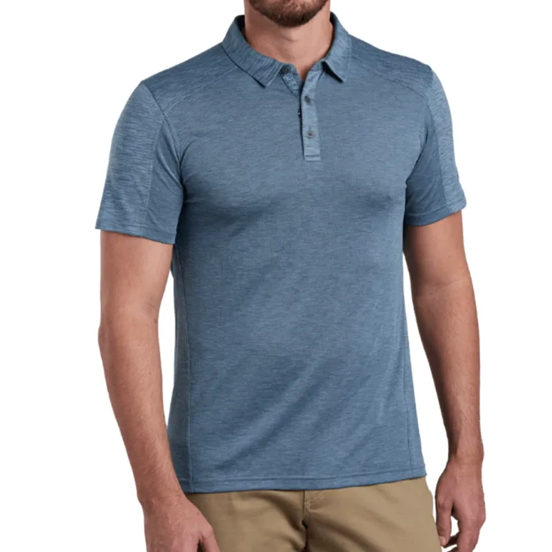 KUHL Men's Blue Cove Engineered Polo made by Kuhl