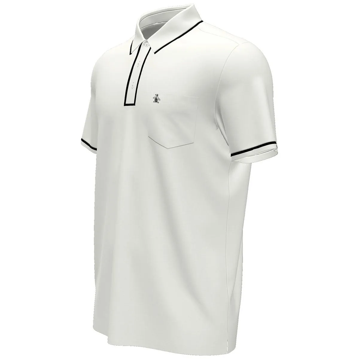 Original Penguin Men's Bright White Technical Earl Polo sold by Merchology product image thumbnail 3
