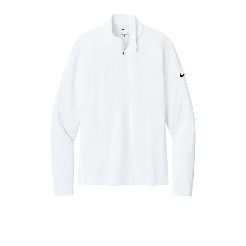 Nike Men's White Essential 1/2-Zip Cover-Up made by Nike